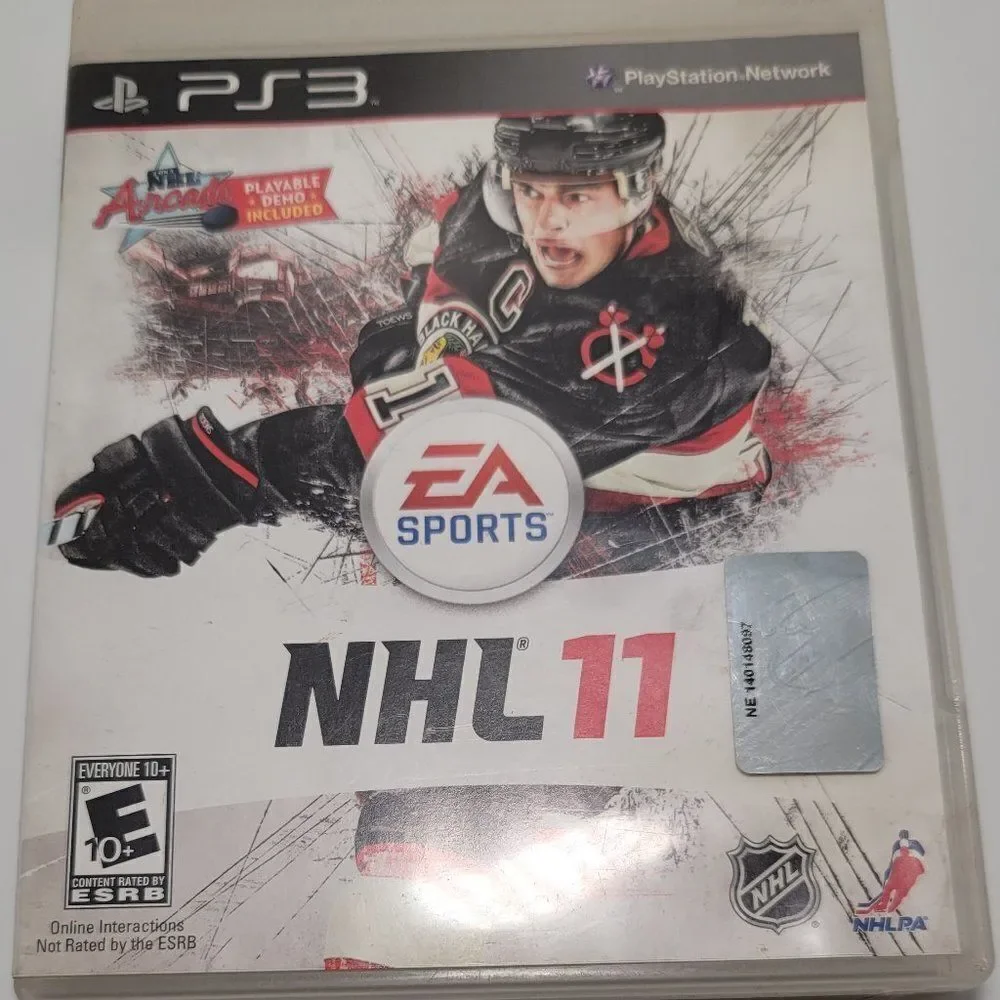 PS3 NHL11 Video Game